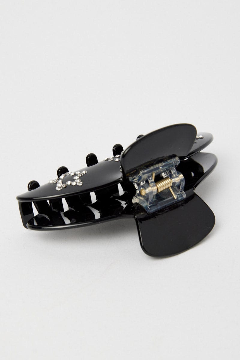 Black Star Claw Clip