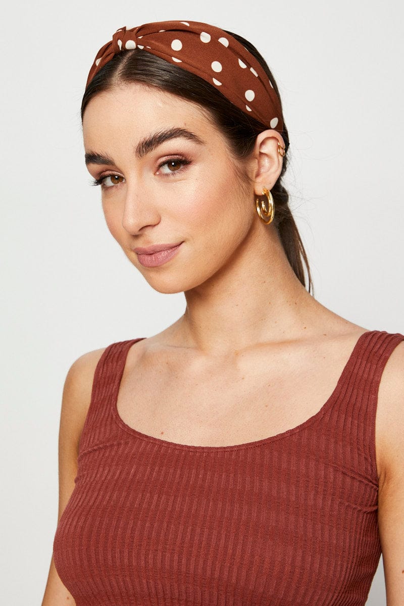 Brown Head Band