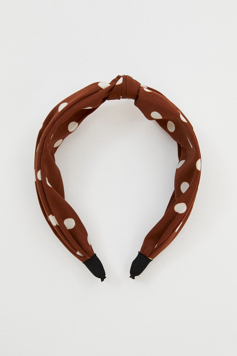 Brown Head Band