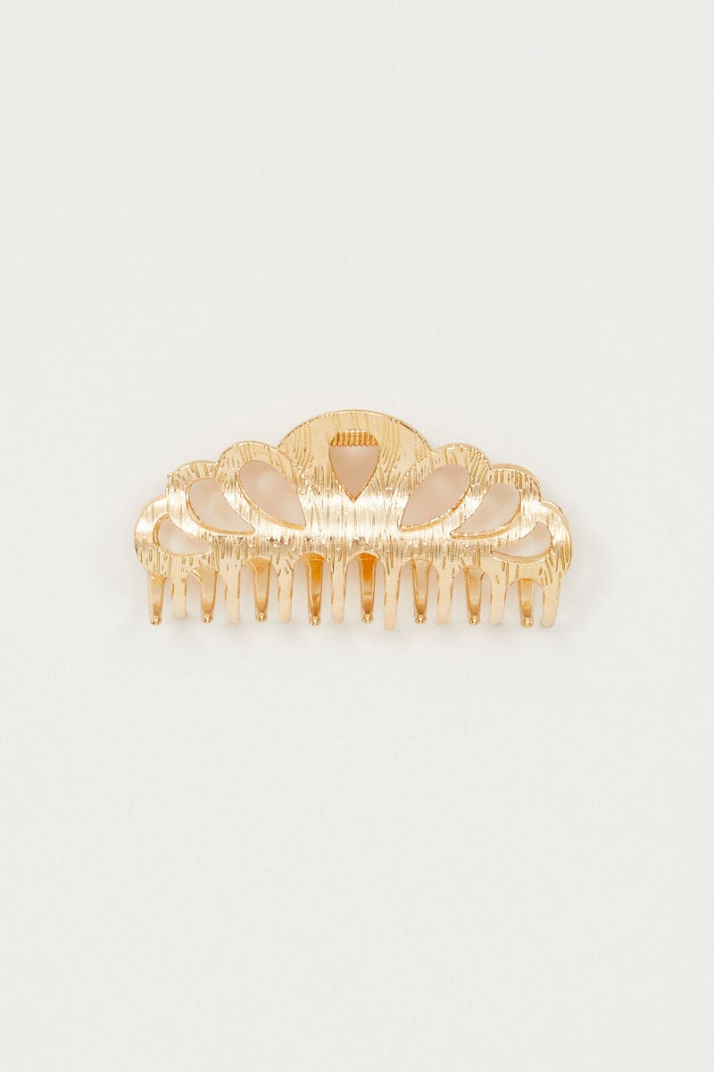 Gold Claw Hair Clip