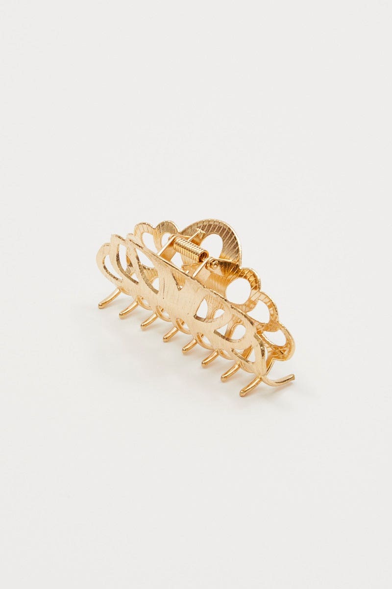 Gold Claw Hair Clip