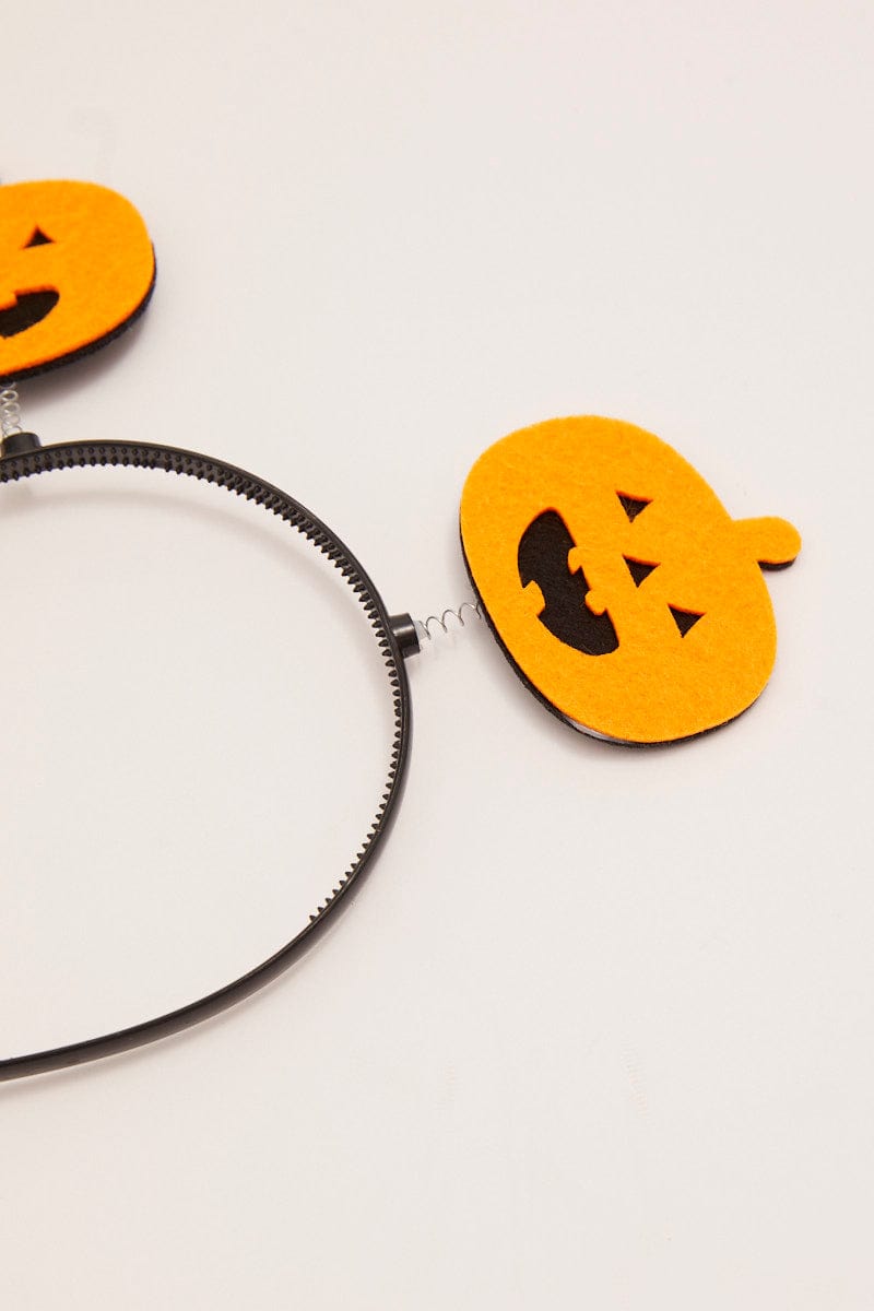 Orange Pumpkin Headband