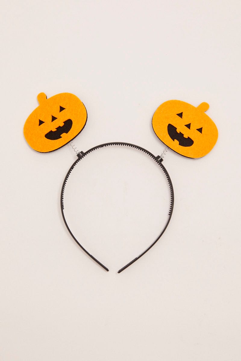 Orange Pumpkin Headband